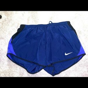 Nike Blue fri-fit running shorts